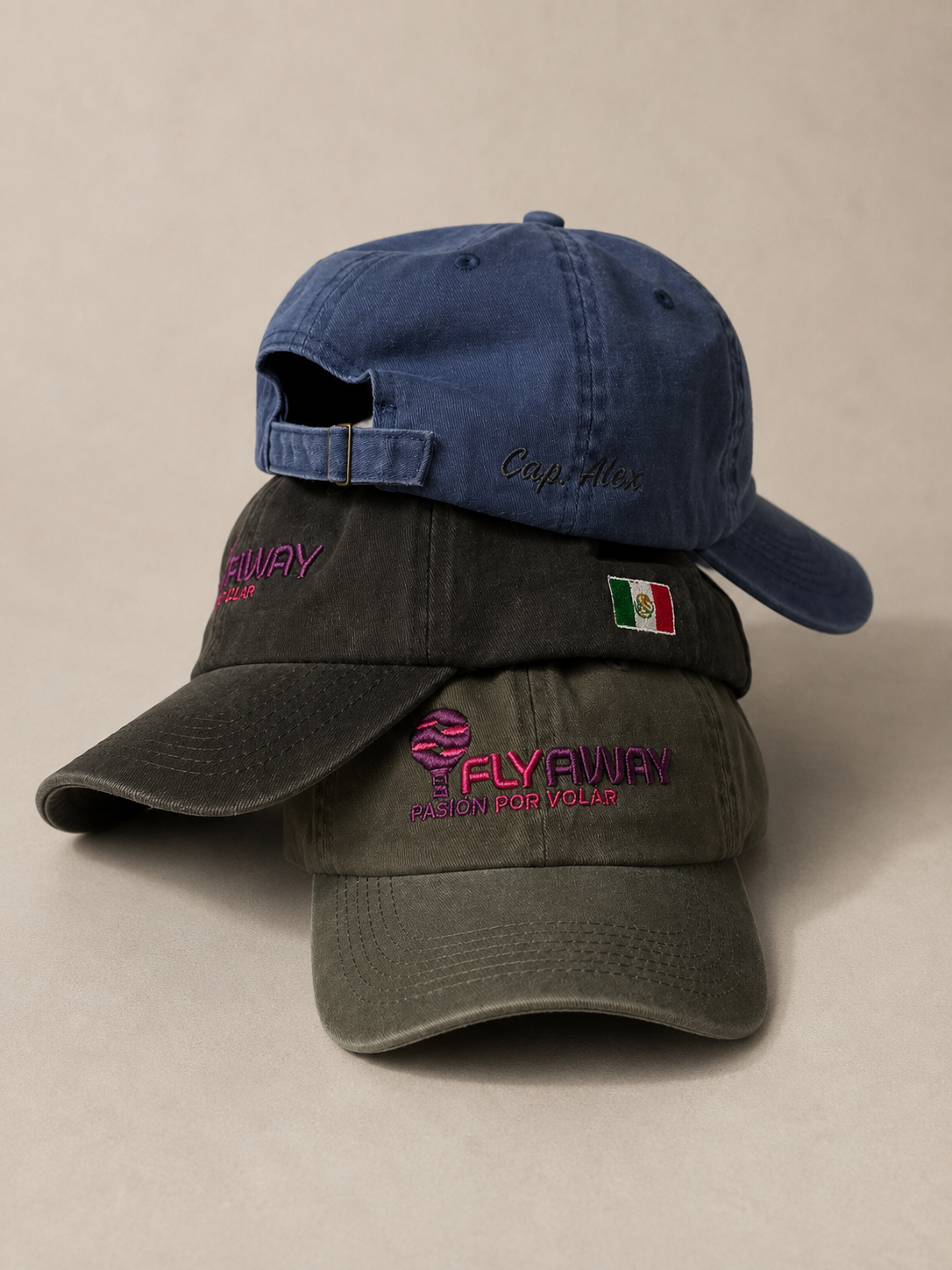 Gorras deslavadas