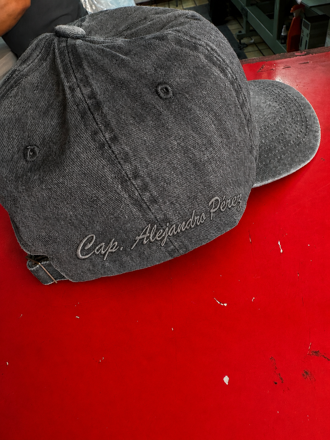 Gorras con bordado